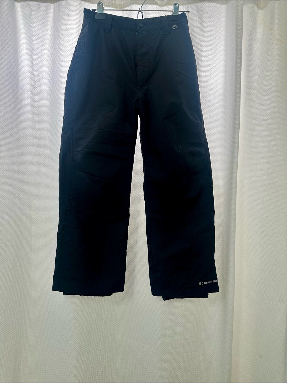Ski pants size youth Large black